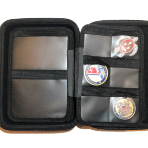 Challenge Coin Hard Zip Travel Case