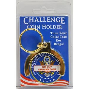 CHALLENGE COIN KEY RING