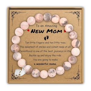 Mama to Be Bracelet as Pregnancy Gifts for First Time Moms, New Mom Jewelry as 1st Mothers Day Gifts